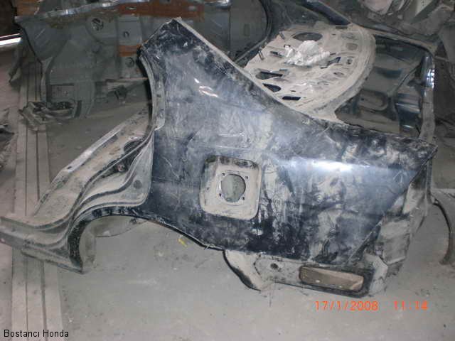honda,sol,arka,çamurluk